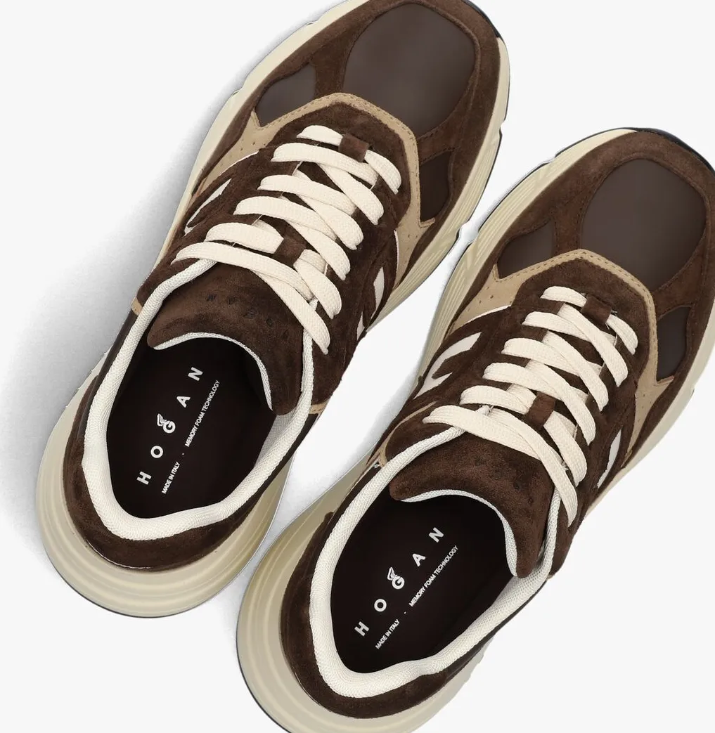 DAMES HOGAN e lage sneakers h669 allacciato h