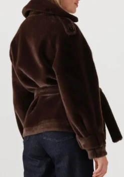 DAMES IBANA e faux fur jas cristel