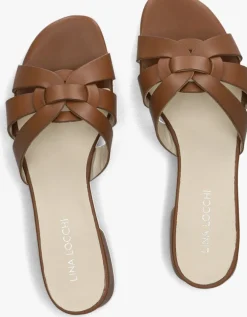 DAMES LINA LOCCHI e slippers led knoop slipper