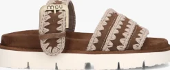 DAMES MOU e slippers bio sandal buckle strap