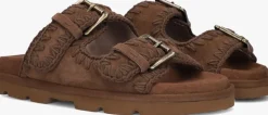 DAMES MOU e slippers low bio sandal 2buckles monoch
