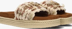 DAMES MOU e slippers monoband rope sandal fringes