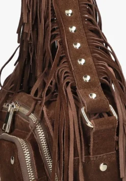 DAMES NÚNOO e núnoo schoudertas ellie fringe suède