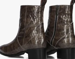 DAMES NOTRE-V bruine enkellaarsjes 63231