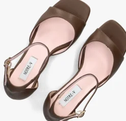 DAMES NOTRE-V e sandalen met hak 2655s