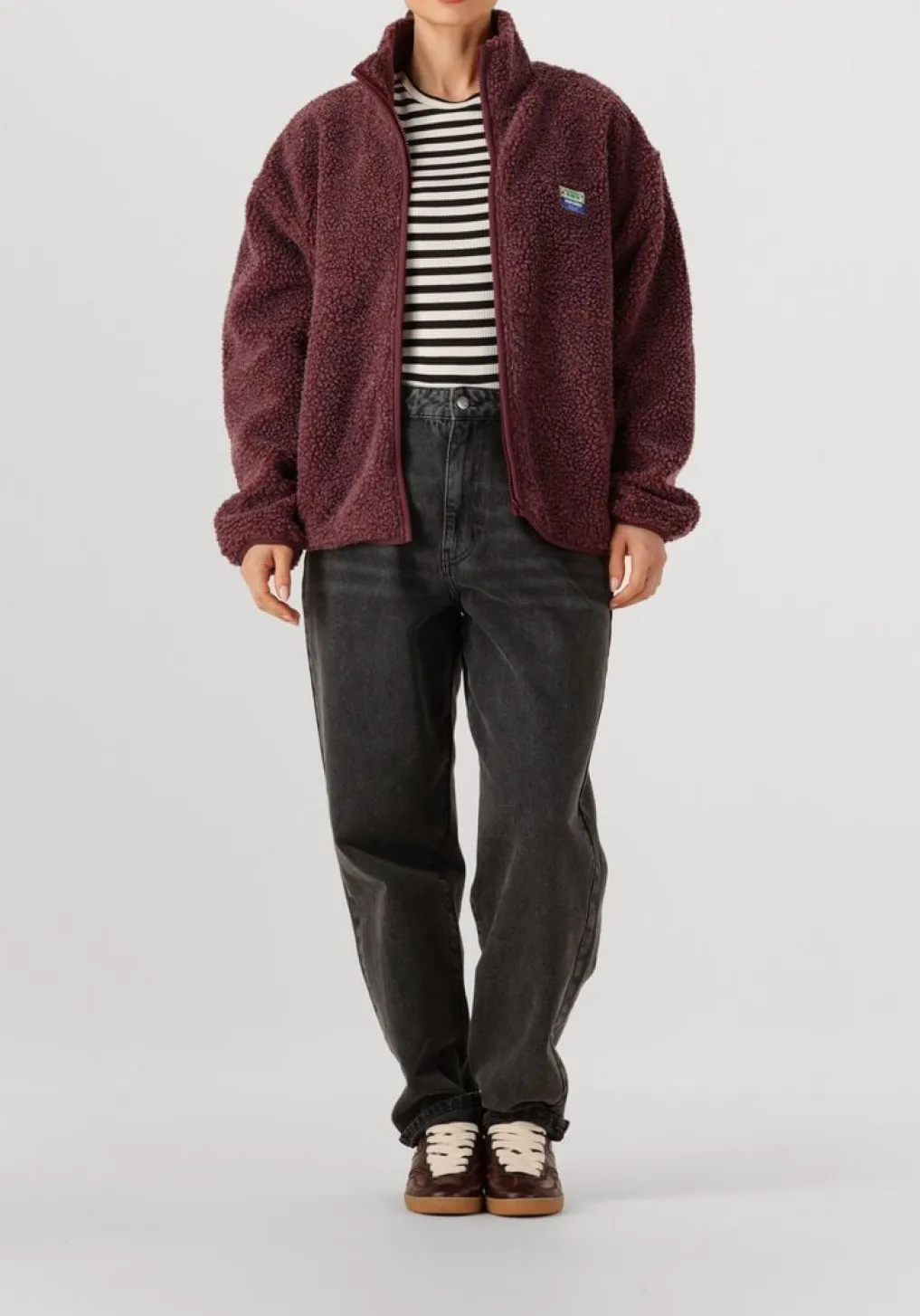 DAMES NUBIKK e lage sneakers ray owen studs