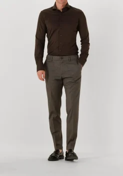 Heren PROFUOMO e klassiek overhemd shirt x-cutaway sf japanese knitted