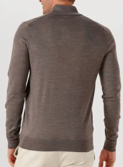 Heren PROFUOMO e trui pullover half zip merino