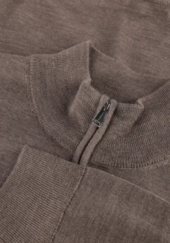 Heren PROFUOMO e trui pullover half zip merino