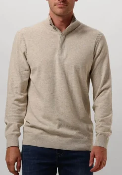 Heren PROFUOMO e trui pullover half zip button