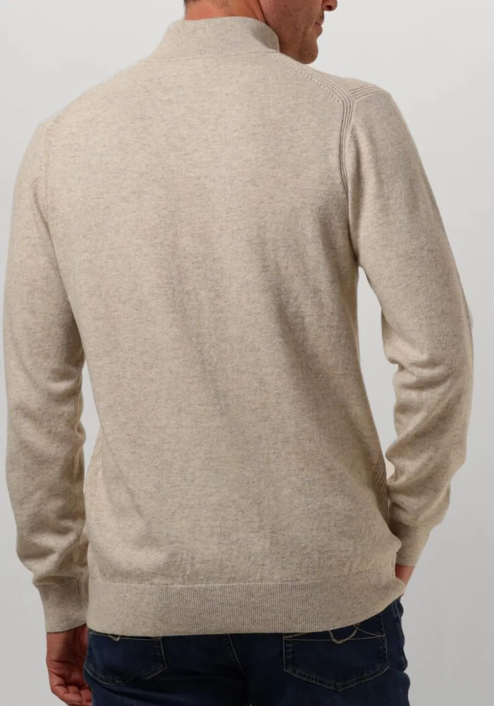 Heren PROFUOMO e trui pullover half zip button