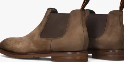 Heren SANTONI e chelsea boots nub grain chelsea boot