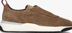 Heren SANTONI e lage sneakers sue unlined runner