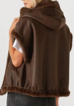 DAMES STUDIO AR e faux fur jas olena