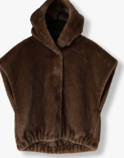DAMES STUDIO AR e faux fur jas olena