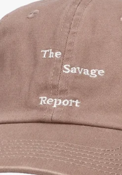 Heren THE SAVAGE REPORT e pet cap