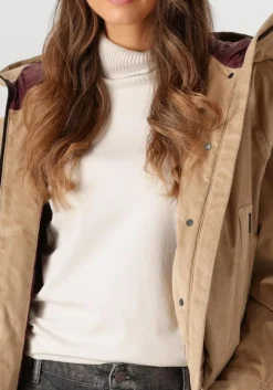 DAMES WOOLRICH bruine jack corduroy 3l jacket