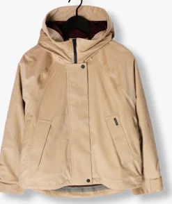 DAMES WOOLRICH bruine jack corduroy 3l jacket