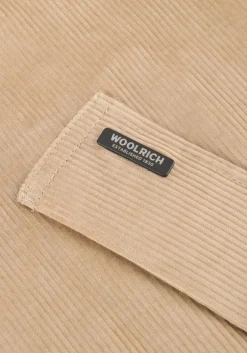 DAMES WOOLRICH bruine jack corduroy 3l jacket