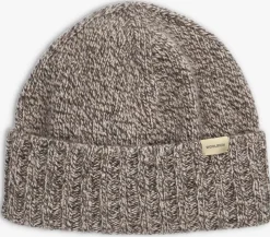 Heren WOOLRICH bruine muts mouline beanie