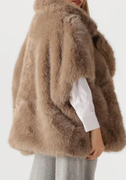 DAMES ALTER EGO faux fur jas elin