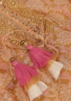 DAMES SUMMUM maxi jurk dress blockprint