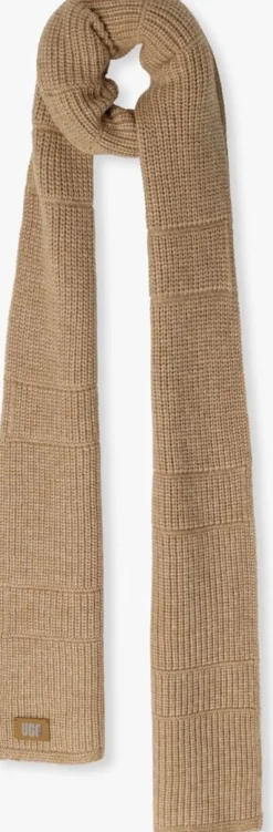 Heren UGG sjaal knit ribbed scarf