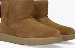 DAMES UGG vachtlaarzen w classic mini logo zip