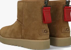 DAMES UGG vachtlaarzen w classic mini logo zip