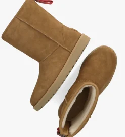 DAMES UGG vachtlaarzen w classic short logo zip