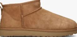 DAMES UGG vachtlaarzen w classic ultra mini