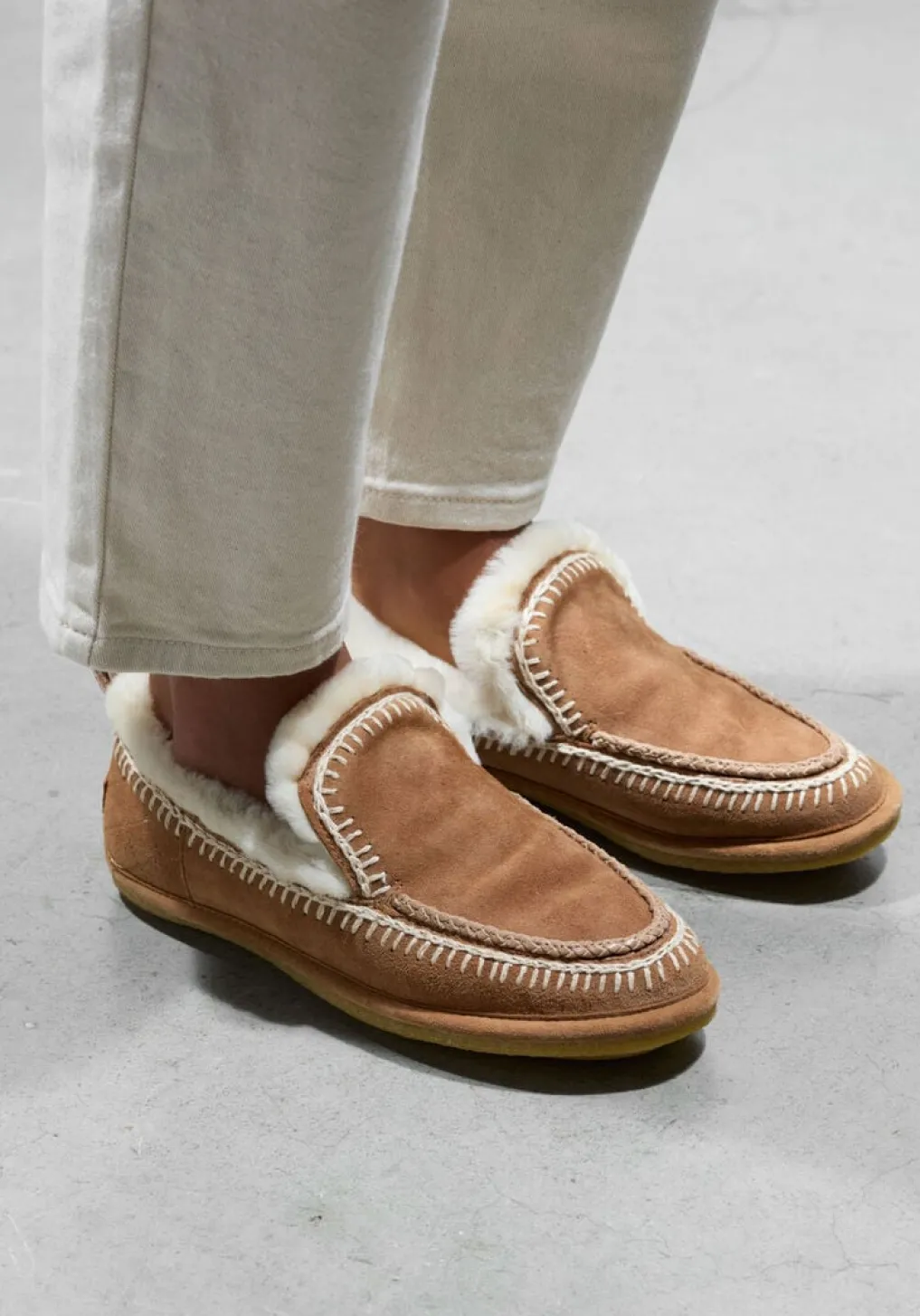 DAMES LAIDBACKLONDON instappers jude slipper crochet