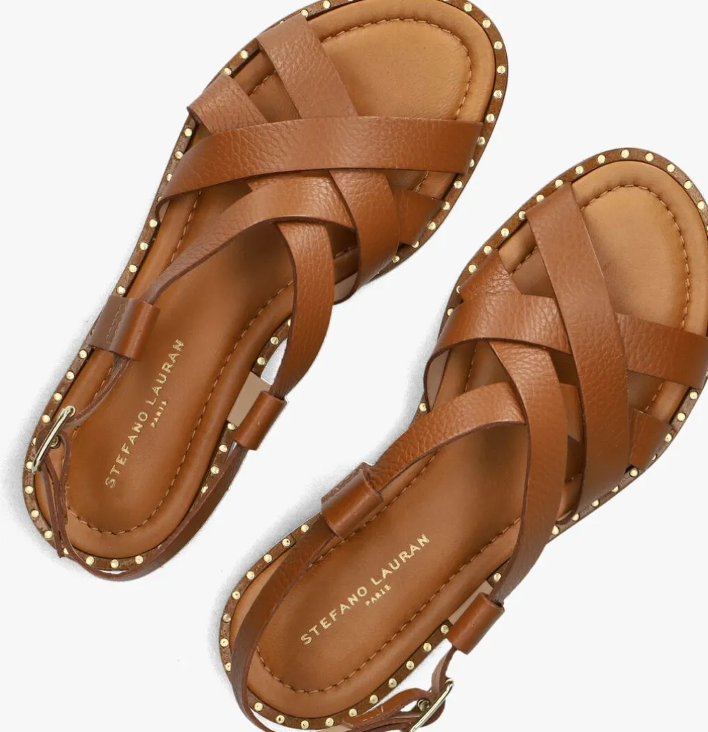 DAMES STEFANO LAURAN platte sandalen 22757