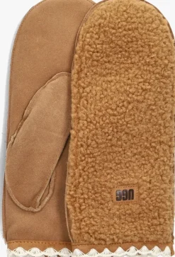 DAMES UGG handschoenen fluff scalloped mitten