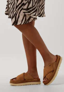 DAMES UGG slippers w goldenstar cross slide