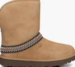 DAMES UGG vachtlaarzen classic short crescent