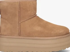 DAMES UGG vachtlaarzen w classic mini platform