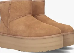 DAMES UGG vachtlaarzen w classic mini platform
