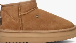 DAMES WARMBAT vachtlaarzen durack plateau