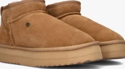 DAMES WARMBAT vachtlaarzen durack plateau