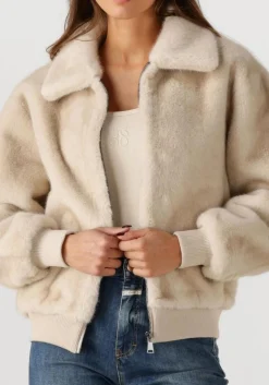 DAMES ALTER EGO faux fur jas linn