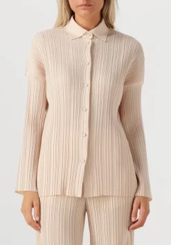 DAMES FORTE FORTE blouses poly crepe plisse' overshirt