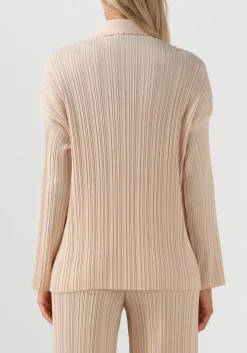 DAMES FORTE FORTE blouses poly crepe plisse' overshirt