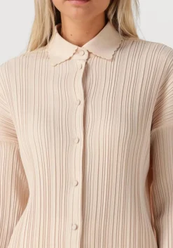 DAMES FORTE FORTE blouses poly crepe plisse' overshirt