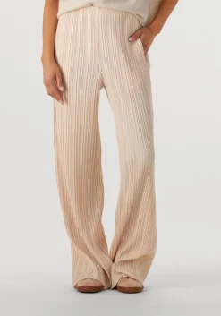 DAMES FORTE FORTE wijde broek poly crepe plisse' regular waist pants