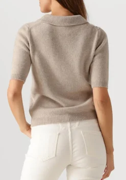 DAMES HERSKIND top alberto knit polo blouse