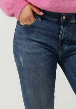 DAMES 7 FOR ALL MANKIND e skinny jeans hw skinny slim illusion alleyway with raw cut