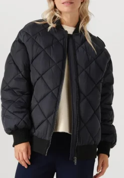 DAMES ALIX THE LABEL e jack ladies woven quilted bomber
