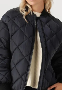 DAMES ALIX THE LABEL e jack ladies woven quilted bomber