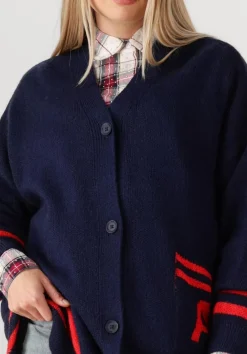 DAMES ALIX THE LABEL e vest ladies knitted fluffy knit cardigan